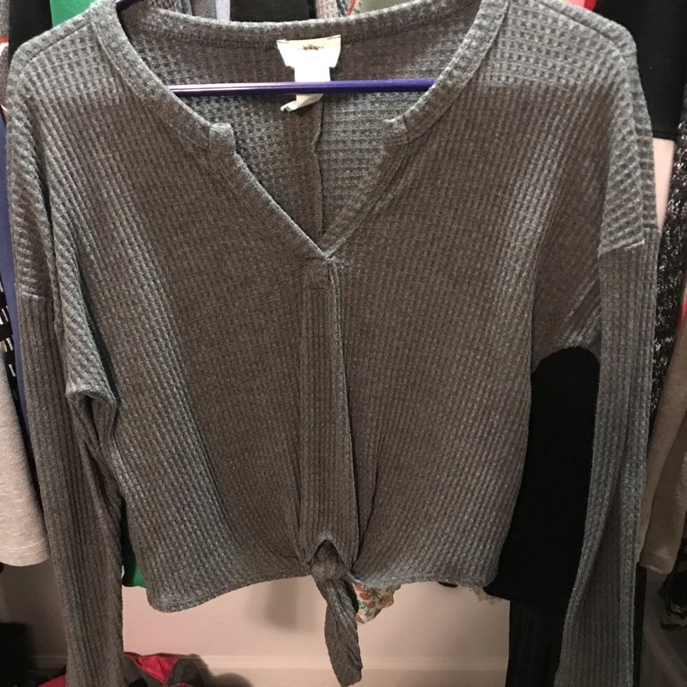 Rebel Society Waffle Knit Shirt